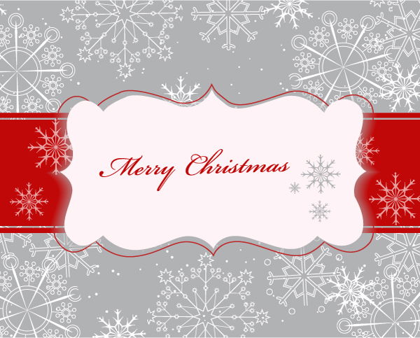 Winter Frame Vector Illustration - Designious