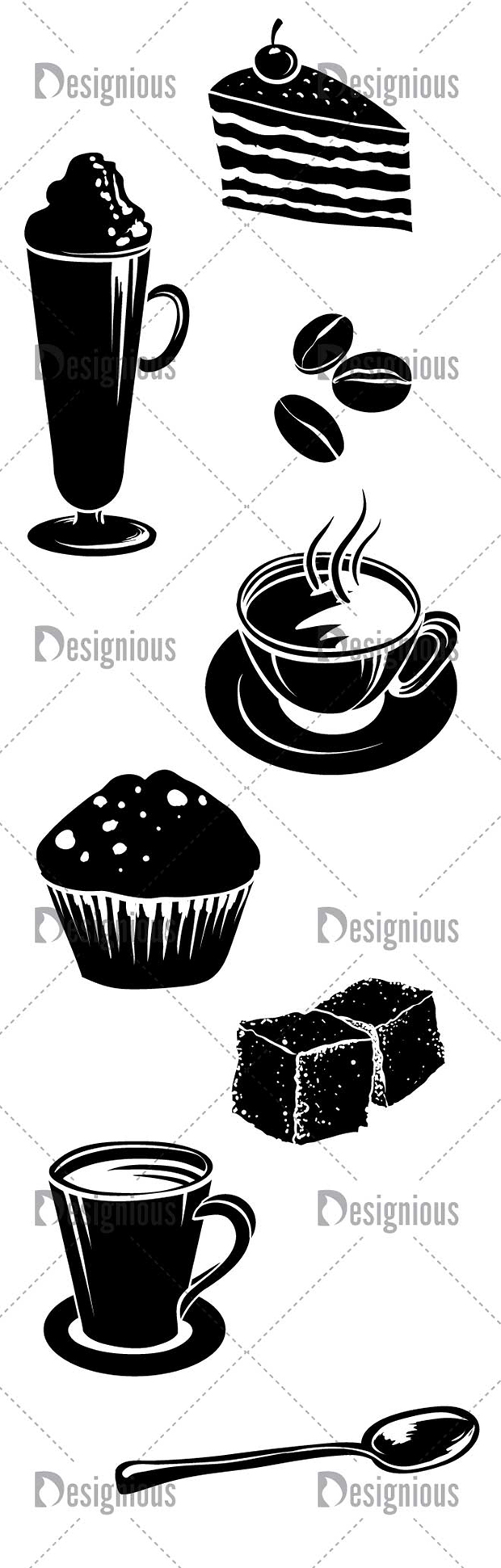 Free Vector Coffee Pack 25