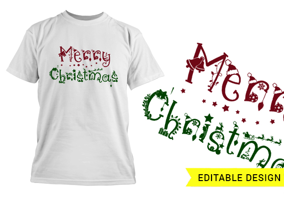 Download Merry Christmas Design Template - Designious