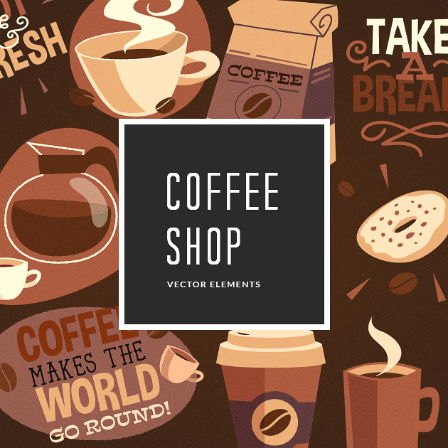 Download Coffee Vector Pack - Designious