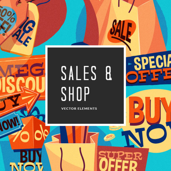 sales-shopping-texts-vector-pack-designious