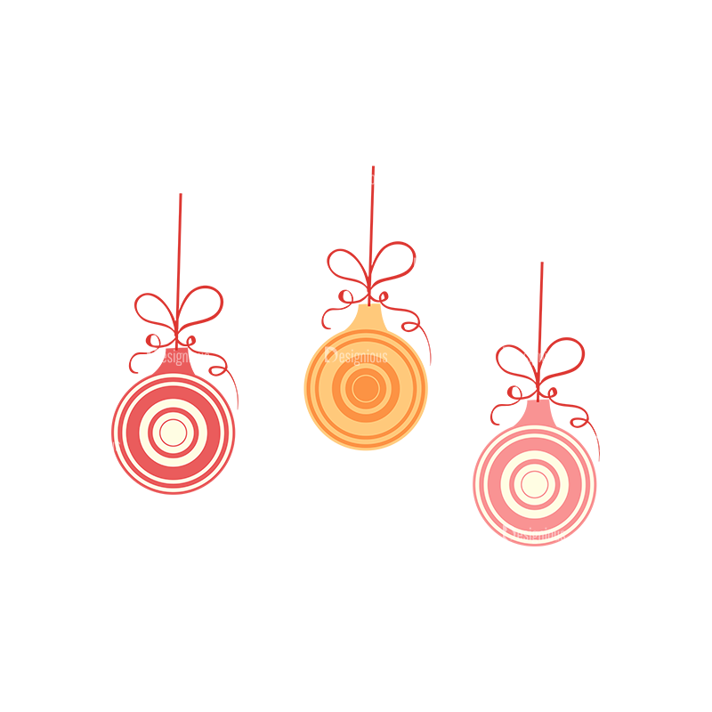 Download Christmas Tree Ornaments Vector Christmas Ball 06 - Designious