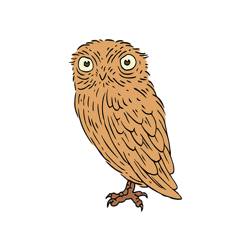 Download Engraved Wild Animals Vector 1 Vector Owl - Designious
