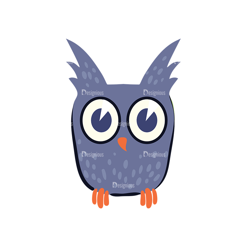 Download Flat Halloween Characters Set 1 Vector Owl - Designious