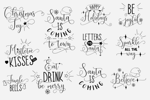 50x Christmas Quotes With Decorations - Designious