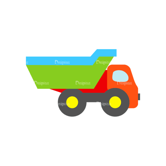 Transportation Set 1 1 Dump Truck Svg Png Clipart Designious