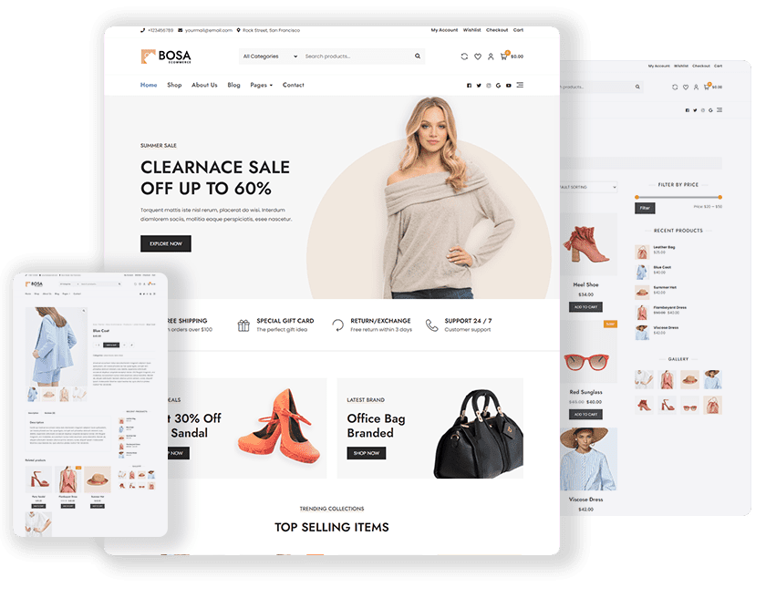 5 Best Free eCommerce WordPress Themes For Selling T-Shirts 93