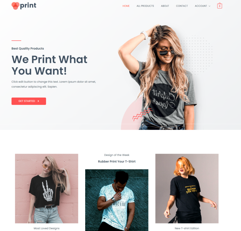 5 Best Free eCommerce WordPress Themes For Selling T-Shirts 27