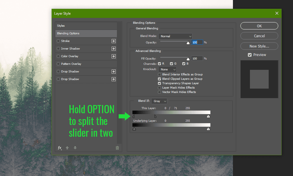 EZ Tip:  How To Use The "Blendif" Feature In Photoshop 51