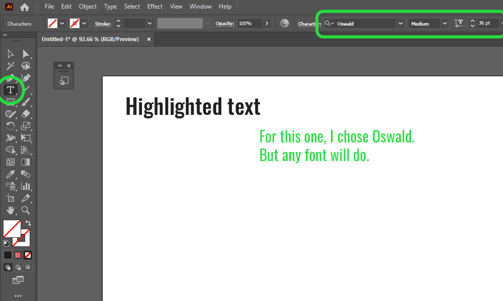 EZ Tip: How to add highlight color to text in Adobe Illustrator 273