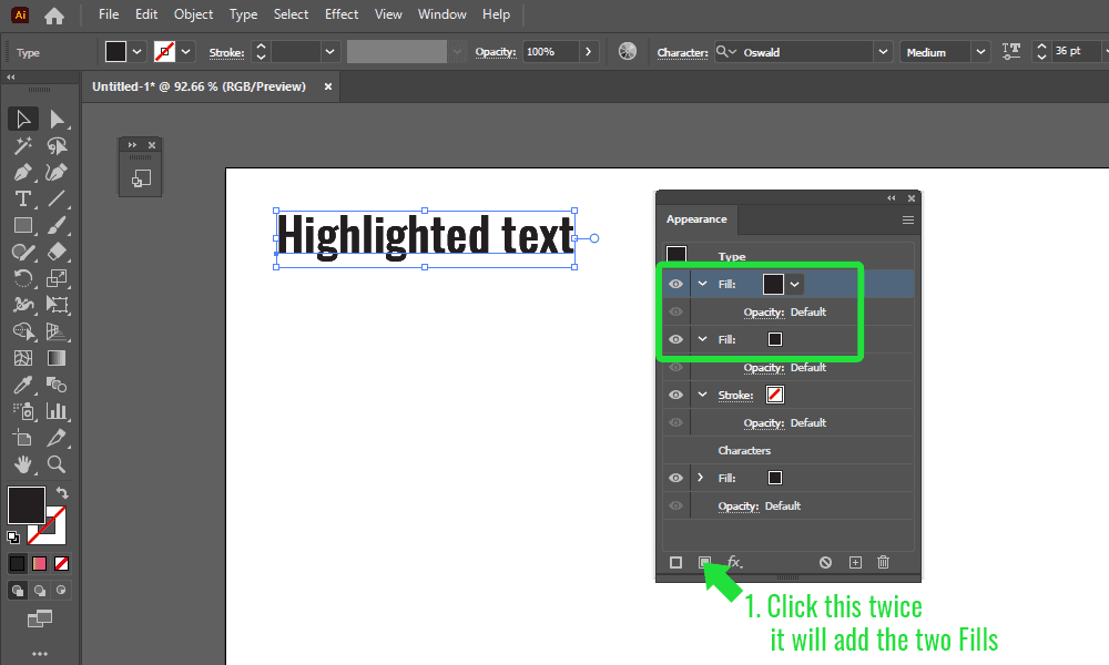 EZ Tip: How to add highlight color to text in Adobe Illustrator 277