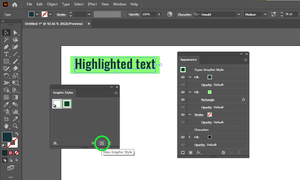 EZ Tip: How to add highlight color to text in Adobe Illustrator 287