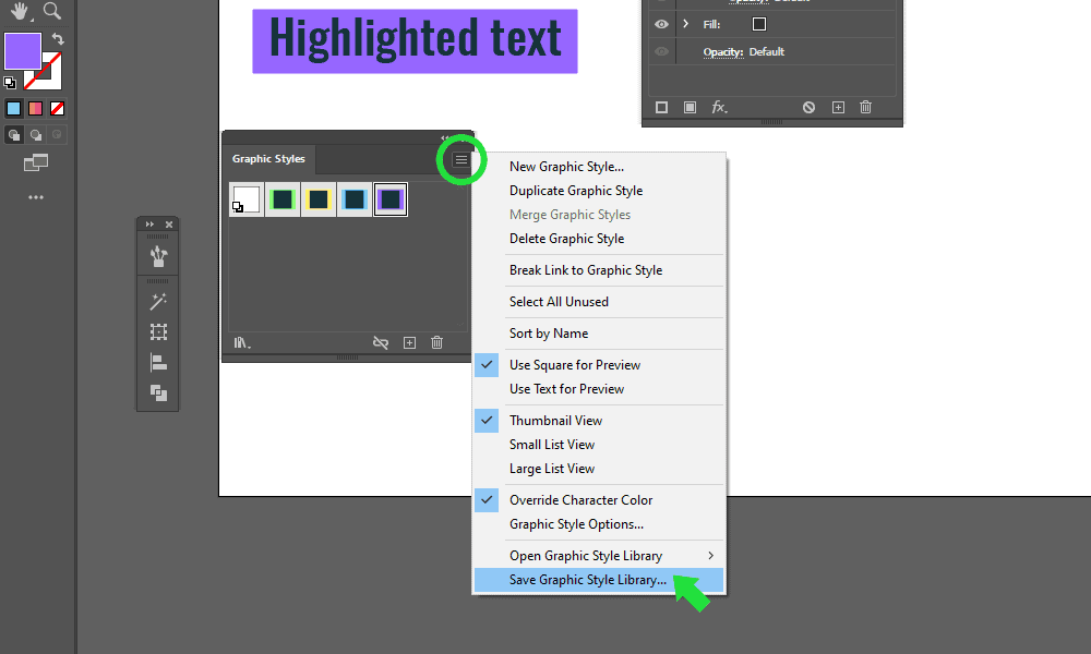EZ Tip: How to add highlight color to text in Adobe Illustrator 327
